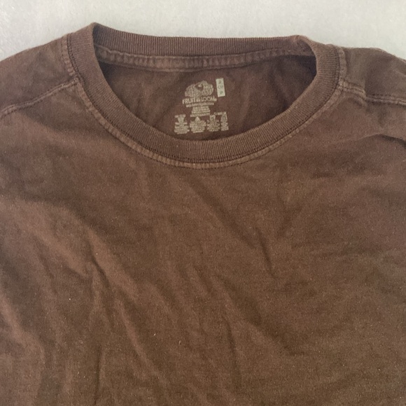 Brown muscle shirt / wide-shoulder tank top - Picture 7 of 16